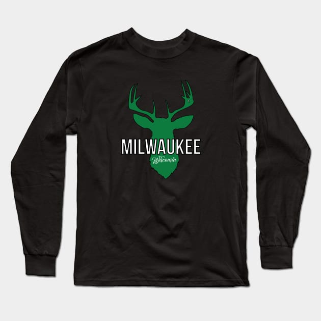 Milwaukee Wisconsin Long Sleeve T-Shirt by ACGraphics